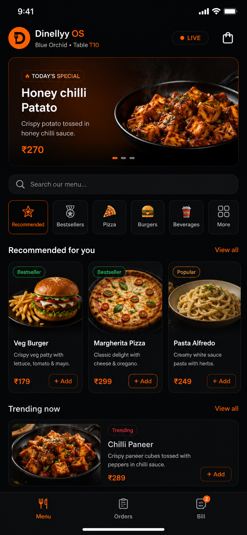 Scan & order